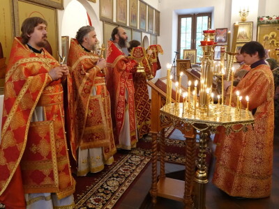 Престольный праздник в Храме Святых Царственных Страстотерпцев в Новоподмосковном