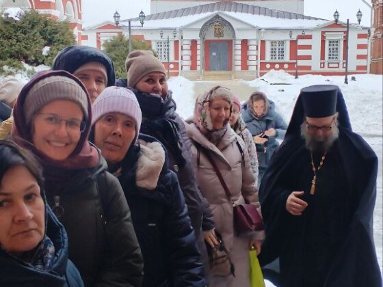 Поездка в Николо-Пешношский монастырь 22 декабря