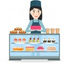 64038017-grocery-store-or-bakery-shop-female-salesperson-near-vitrine-with-cakes-and-pastry-in-flat-style-smi
